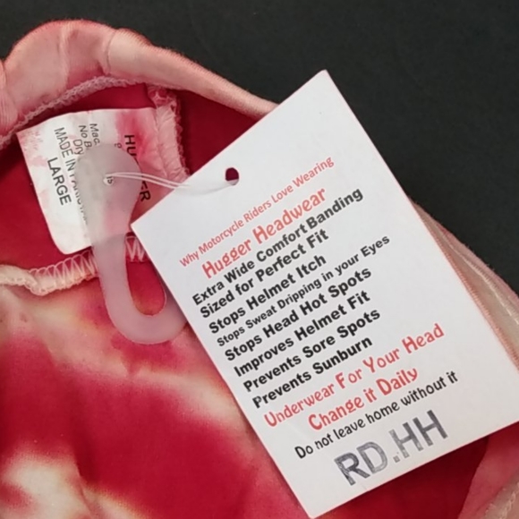 Vintage Hugger Headwear Motorcycle Helmet hat - Picture 6 of 8